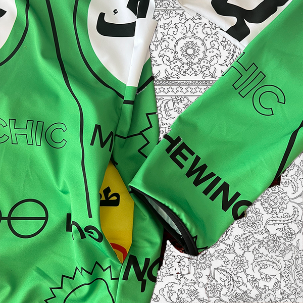 Chic Mint Gum Unisex/Mens Windbreaker size M (IN STOCK SALE)