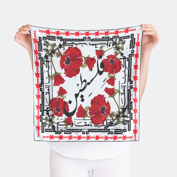 Poppies of Palestine bandana