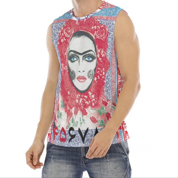 Plasco Roses Muscle tank