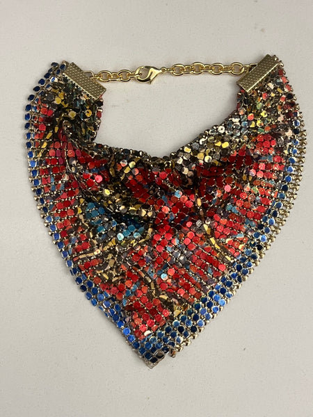 Red Carpet Metalmesh Drape Wristlet Bracelet