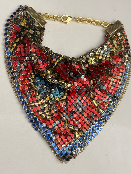 Red Carpet Metalmesh Drape Wristlet Bracelet