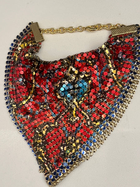 Red Carpet Metalmesh Drape Wristlet Bracelet