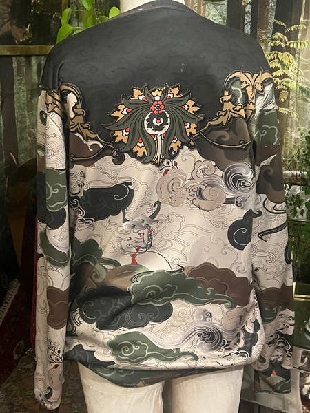 War Gamer Bomber Pullover Relaxed  Crew size S (IN STOCK SALE)