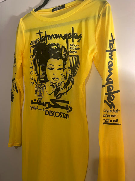 Tehrangeles Sheer L/S Dress