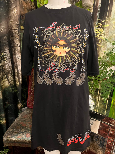 Sun Goddess Tee shirt dress