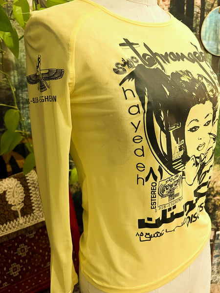 Tehrangeles Sheer L/S Top