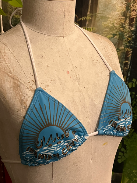 Caviar Irani String Bikini top (IN STOCK SALE)
