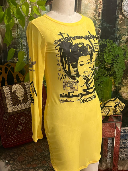 Tehrangeles Sheer L/S Dress