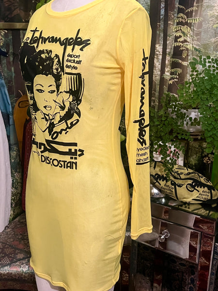 Tehrangeles Sheer L/S Dress