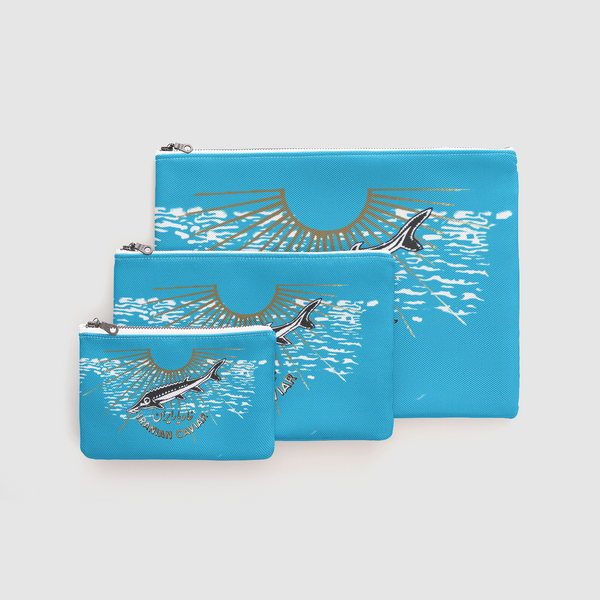 Iranian Caviar Zipper Pouch