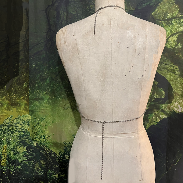 Mankind Metal Mesh Bra Halter Top