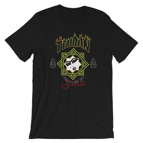 Tehran Thrash FACE Short-Sleeve Unisex T-Shirt