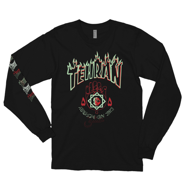 CHIC AND DESTROY/TEHRAN THRASH ROSE Long sleeve t-shirt