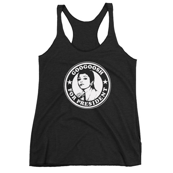 Googoosh for President Women's Racerback Tank