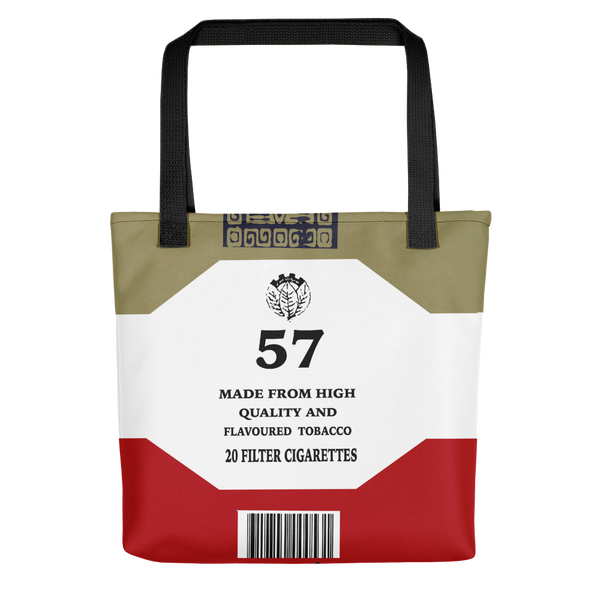 57 Cigarette Tote bag
