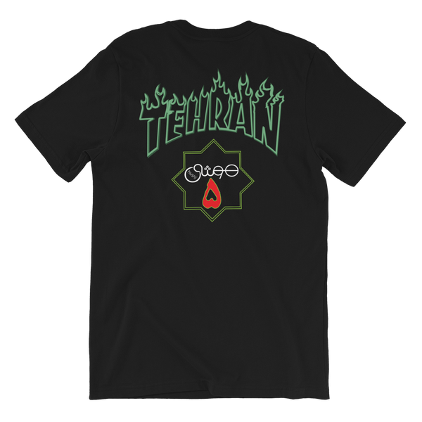 Tehran Thrash FACE Short-Sleeve Unisex T-Shirt