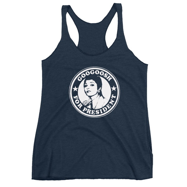 Googoosh for President Women's Racerback Tank