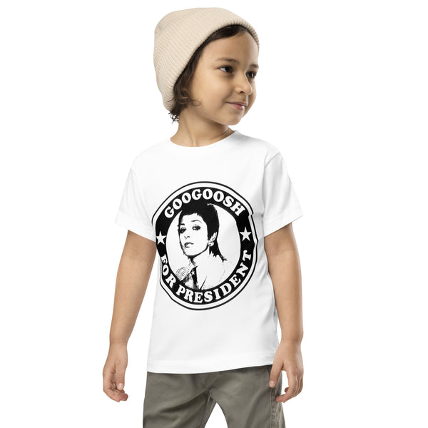Googoosh for President Toddler Short Sleeve Tee