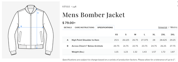 War Gamer Bomber Jacket size S (IN STOCK SALE)
