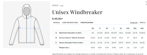 Chic Mint Gum Unisex/Mens Windbreaker size M (IN STOCK SALE)