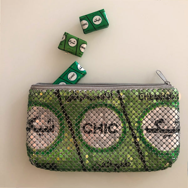 "CHIC"  Mint Rectangular Chewing Gum pouch