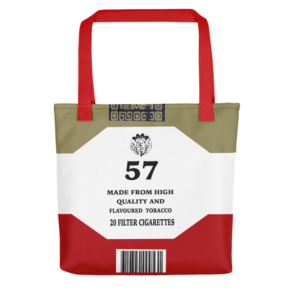 57 Cigarette Tote bag